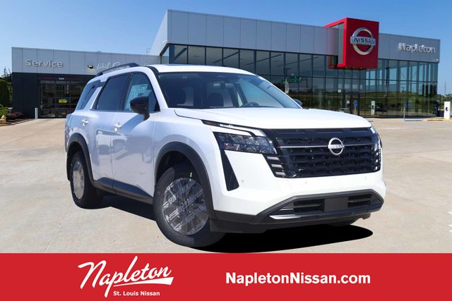 Everest White Pearl Tricoat 2026 Nissan Pathfinder SV FWD SUV / Crossover Front-Wheel Drive 9-Speed Automatic