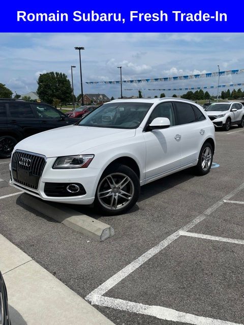 White 2017 Audi Q5 SUV / Crossover All-Wheel Drive 8-Speed Automatic