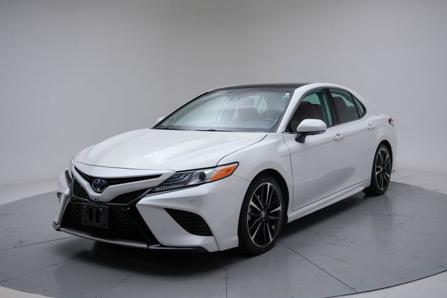 White 2020 Toyota Camry Sedan Front-Wheel Drive 8-Speed Automatic