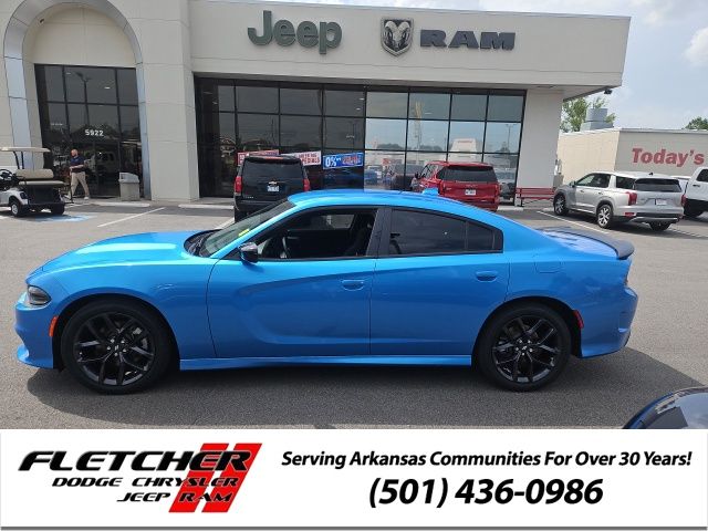 B5 Blue Pearlcoat 2023 Dodge Charger Sedan Rear-Wheel Drive 8-Speed Automatic
