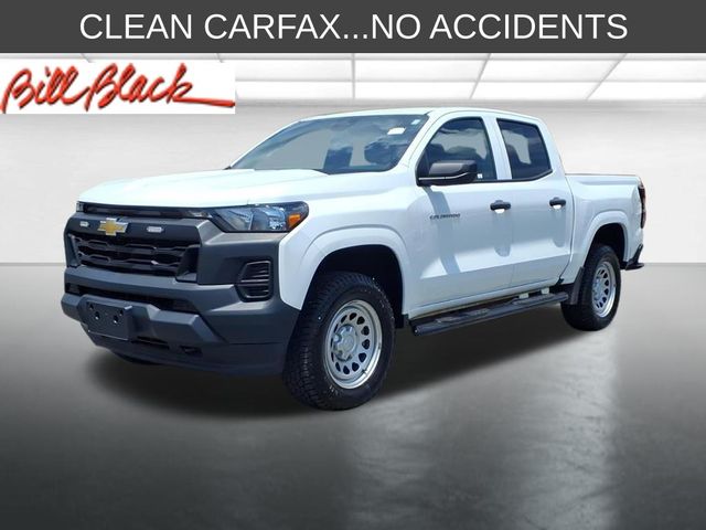 Summit White 2023 Chevrolet Colorado Pickup Truck Four-Wheel Drive 8-Speed Automatic