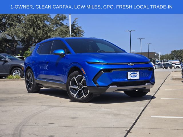 Riptide Blue 2024 Chevrolet Equinox EV SUV / Crossover Front-Wheel Drive 1-Speed Automatic