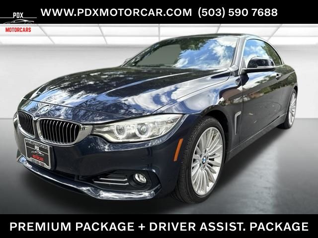 Imperial Blue Metallic 2014 BMW 4 Series 428i Convertible RWD Convertible Rear-Wheel Drive 8-Speed Automatic