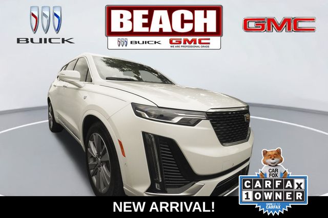 Crystal White Tricoat 2023 Cadillac XT6 SUV / Crossover Front-Wheel Drive 9-Speed Automatic