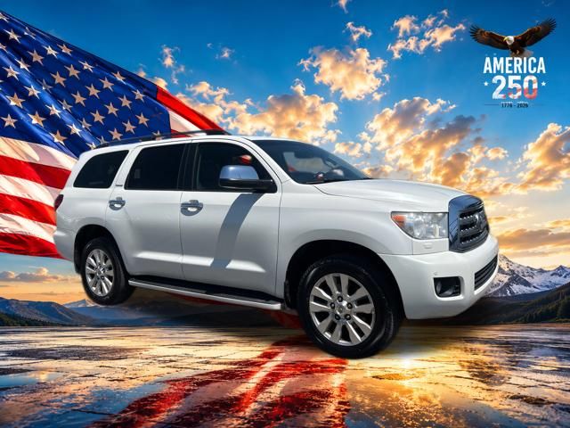 White (Blizzard Pearl) 2013 Toyota Sequoia SUV / Crossover Four-Wheel Drive 6-Speed Automatic