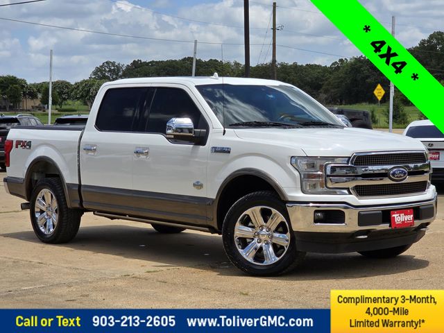 White 2020 Ford F-150 Pickup Truck Four-Wheel Drive Automatic