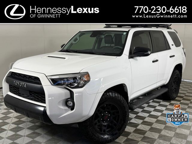 White / Black 2021 Toyota 4Runner SUV / Crossover Four-Wheel Drive 5-Speed Automatic Overdrive