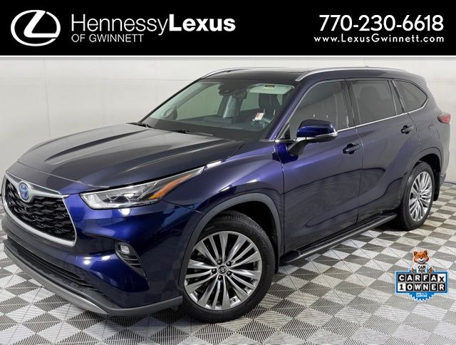 Blueprint 2022 Toyota Highlander Hybrid SUV / Crossover All-Wheel Drive Continuously Variable Transmission