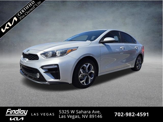 Silky Silver 2021 Kia Forte Sedan Front-Wheel Drive Continuously Variable Transmission