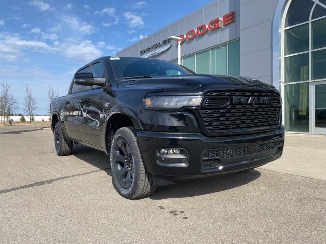 2026 Ram 1500 Big Horn/Lone Star - Diamond Black Crystal Pearlcoat exterior view 3