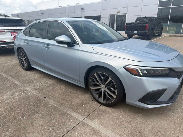 2022 Honda Civic Touring Blue at Bayshore Chrysler Jeep Dodge Ram