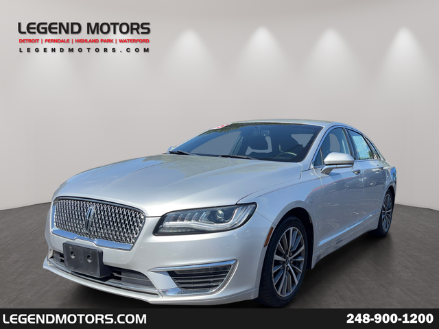Ingot Silver 2018 Lincoln MKZ Sedan Front-Wheel Drive 6-Speed Automatic