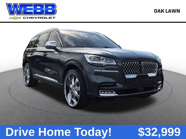 Blue Clearcoat 2020 Lincoln Aviator SUV / Crossover All-Wheel Drive Automatic