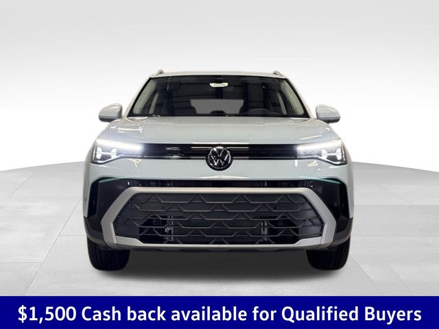 Monument Gray 2026 Volkswagen Taos SUV / Crossover All-Wheel Drive 8-Speed Automatic