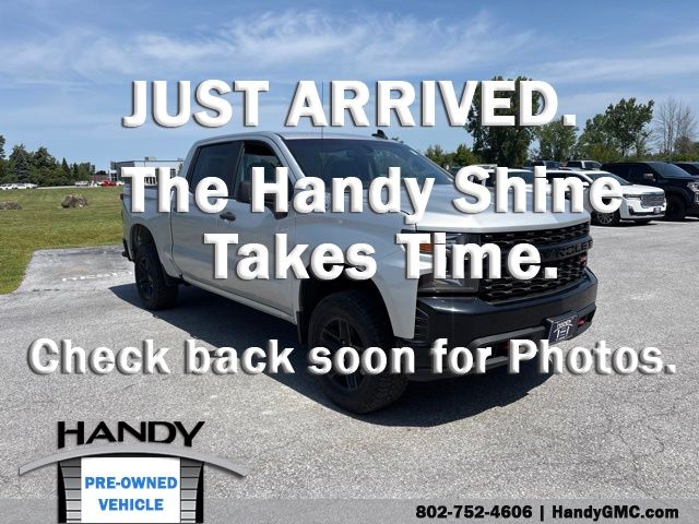 Silver Ice Metallic 2020 Chevrolet Silverado 1500 Pickup Truck Four-Wheel Drive 6-Speed Automatic Overdrive