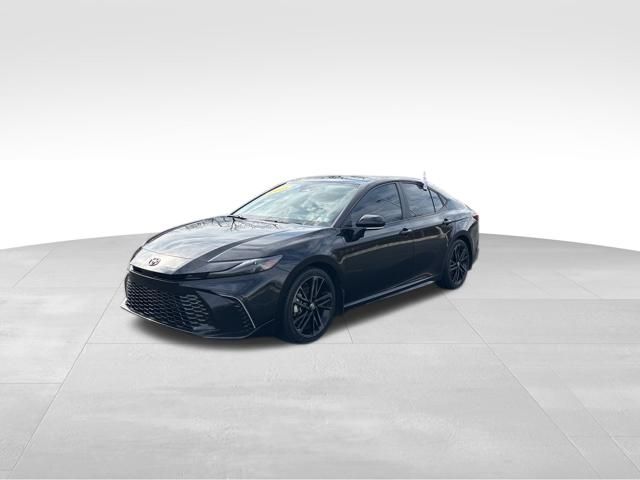 Midnight Black Metallic 2025 Toyota Camry XSE FWD Sedan Front-Wheel Drive Continuously Variable Transmission