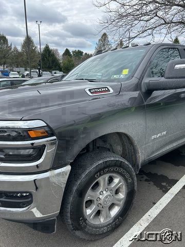 Gray (Granite Crystal Metallic Clearcoat) 2025 RAM 2500 Big Horn Crew Cab 4WD Pickup Truck Four-Wheel Drive 8-Speed Automatic
