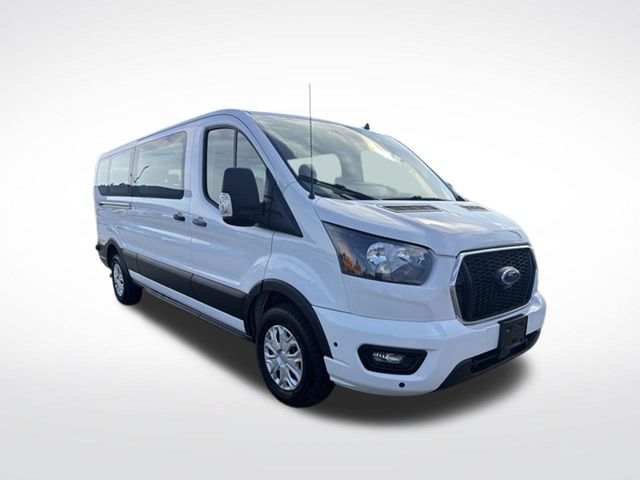 Oxford White 2024 Ford Transit Passenger Van Rear-Wheel Drive