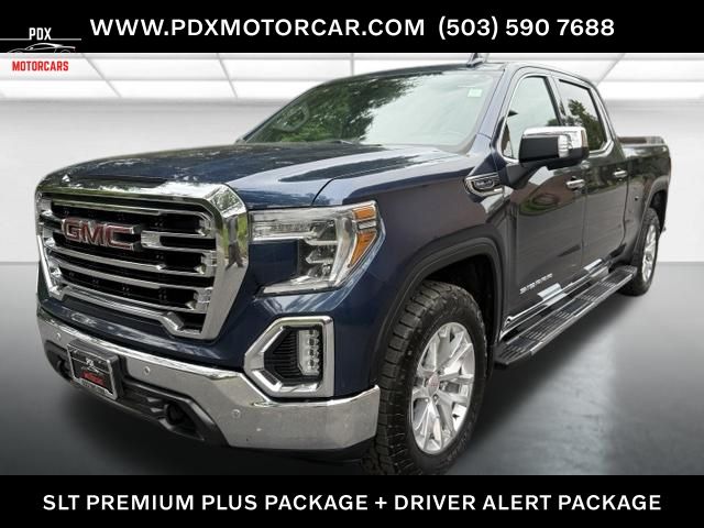Pacific Blue Metallic 2019 GMC Sierra 1500 Pickup Truck Four-Wheel Drive 8-Speed Automatic