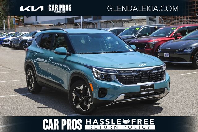 Pluton Blue 2024 Kia Seltos EX FWD SUV / Crossover Front-Wheel Drive Continuously Variable Transmission