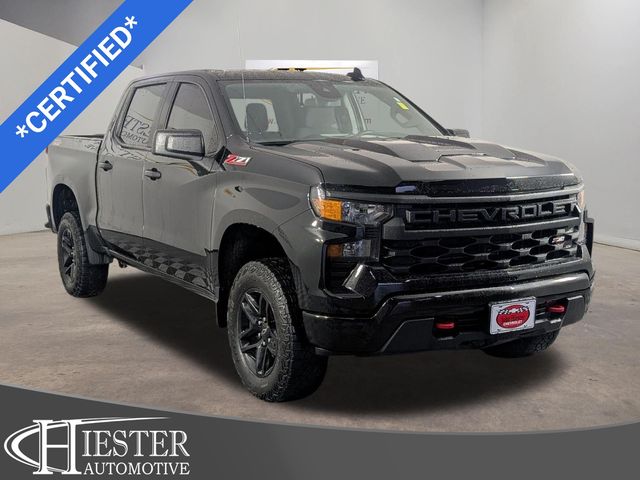 Black 2024 Chevrolet Silverado 1500 Pickup Truck Four-Wheel Drive 8-Speed Automatic