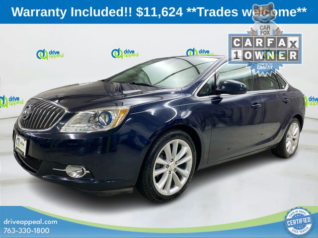 Dark Sapphire Blue Metallic 2015 Buick Verano Convenience FWD Sedan Front-Wheel Drive 6-Speed Automatic Overdrive