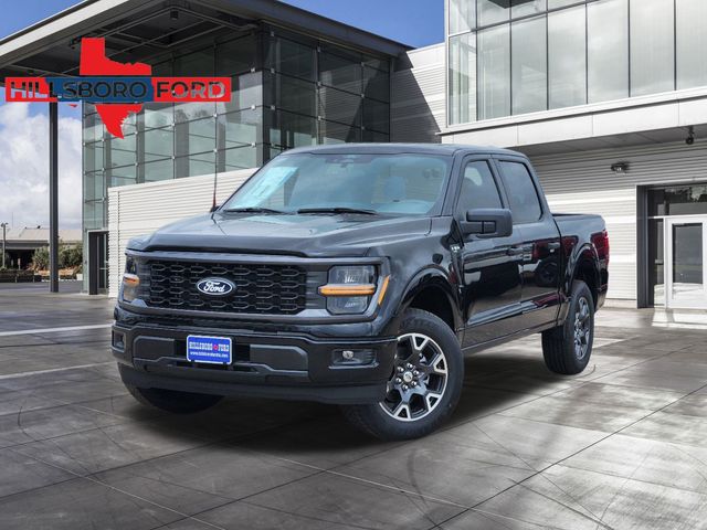 2024 Agate Black Metallic Ford F-150 STX RWD Truck