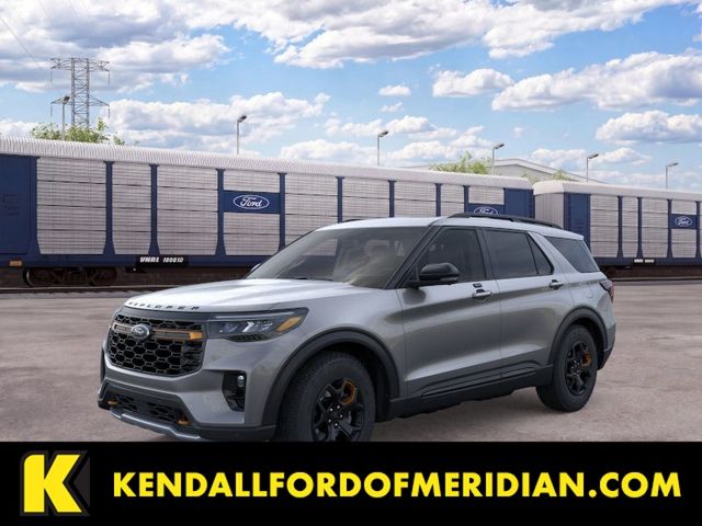 Carbonized Gray Metallic 2026 Ford Explorer SUV / Crossover All-Wheel Drive Automatic