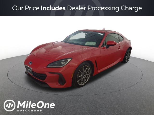 Red 2022 Subaru BRZ Coupe Rear-Wheel Drive 6-Speed Automatic