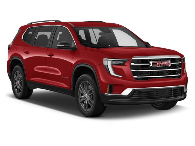 Volcanic Red Tintcoat 2025 GMC Acadia SUV / Crossover Four-Wheel Drive 8-Speed Automatic