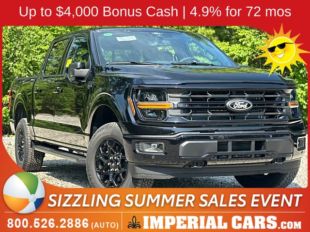 Agate Black Metallic 2026 Ford F-150 Pickup Truck Four-Wheel Drive Automatic