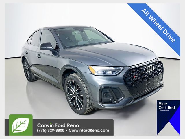 Mythos Black Metallic 2023 Audi SQ5 Sportback Sedan All-Wheel Drive 8-Speed Automatic