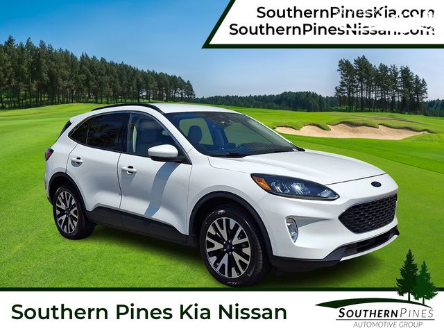 White Metallic 2020 Ford Escape SUV / Crossover All-Wheel Drive 8-Speed Automatic