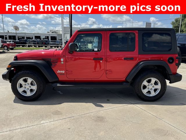 2019 Jeep Wrangler Unlimited Sport Red at Community Kia