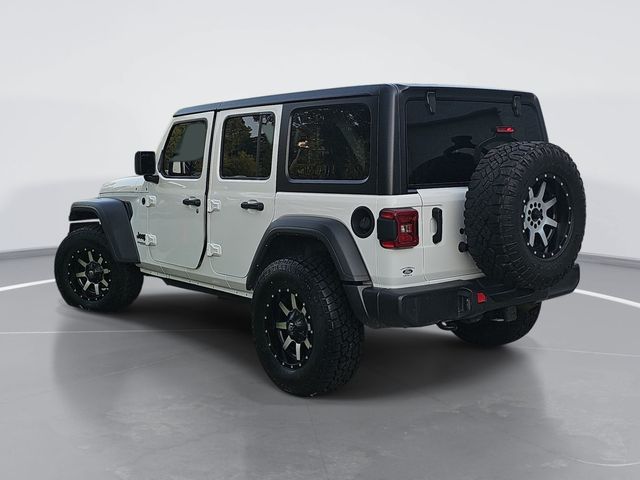 Used 2021 White Jeep Unlimited Sport Altitude image 5