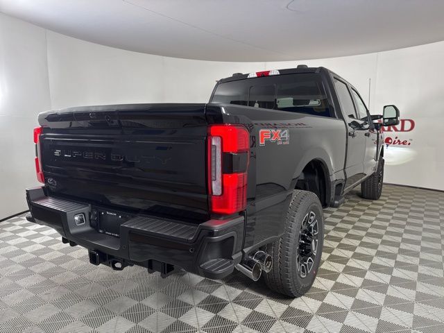 2025 Agate Black Metallic Ford Super Duty F-250 SRW Platinum 4X4 Truck