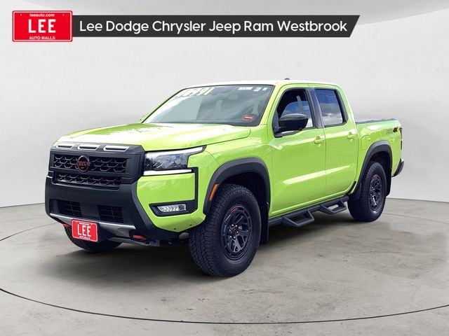 Citrus Strike 2026 Nissan Frontier PRO-4X Crew Cab 4WD Pickup Truck Four-Wheel Drive 9-Speed Automatic Overdrive