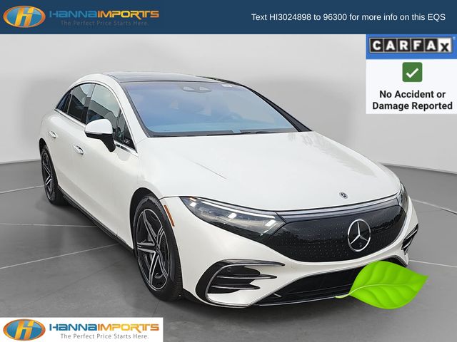 MANUFAKTUR Diamond White 2023 Mercedes-Benz EQS Sedan All-Wheel Drive 1-Speed Automatic
