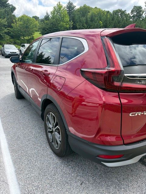 2021 Honda CR-V EX Red at John Sisson Motors