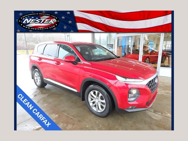 Calypso Red 2020 Hyundai Santa Fe 2.4L SEL FWD SUV / Crossover Front-Wheel Drive 8-Speed Automatic