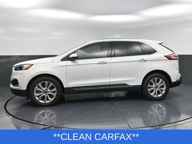 2022 Ford Edge Titanium White at Legacy Ford