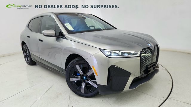 Oxide Gray Metallic 2024 BMW iX xDrive50 AWD SUV / Crossover All-Wheel Drive Automatic