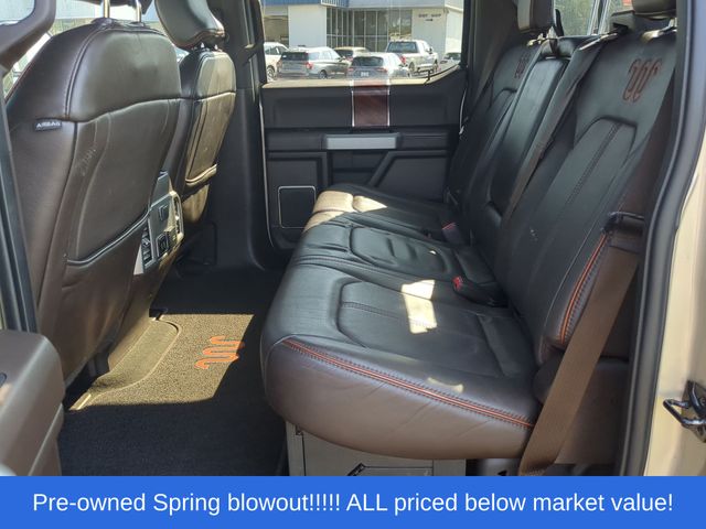 Used 2017 White Gold Metallic Ford King Ranch image 39