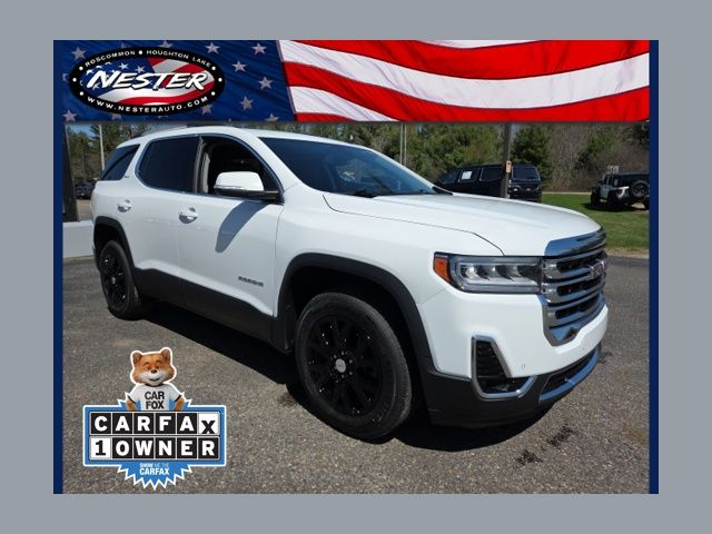 Summit White 2023 GMC Acadia SUV / Crossover Front-Wheel Drive 9-Speed Automatic