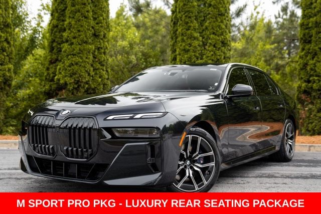 Carbon Black Metallic 2023 BMW 7 Series Sedan Rear-Wheel Drive 8-Speed Automatic
