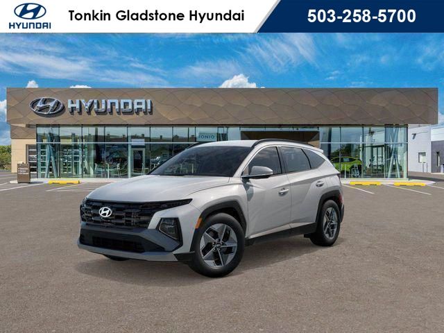 Creamy White Pearl 2026 Hyundai Tucson Hybrid Plug-In SUV / Crossover All-Wheel Drive 6-Speed Automatic