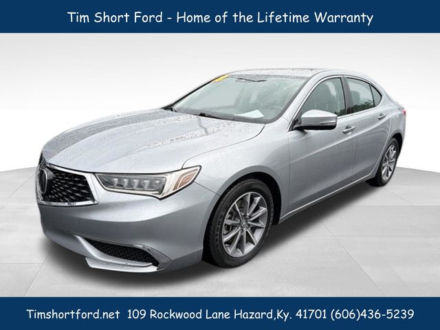 Gray (Modern Steel Metallic) 2018 Acura TLX FWD Sedan Front-Wheel Drive 8-Speed Dual Clutch