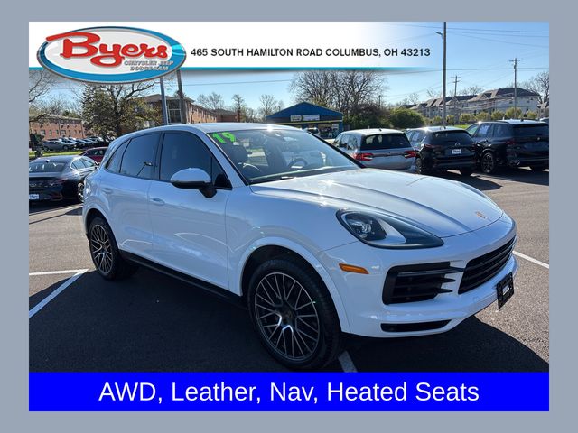 White 2019 Porsche Cayenne AWD SUV / Crossover All-Wheel Drive 8-Speed Automatic