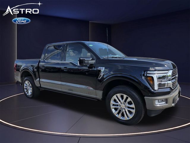 Agate Black Metallic 2026 Ford F-150 King Ranch SuperCrew 4WD Pickup Truck Four-Wheel Drive Automatic