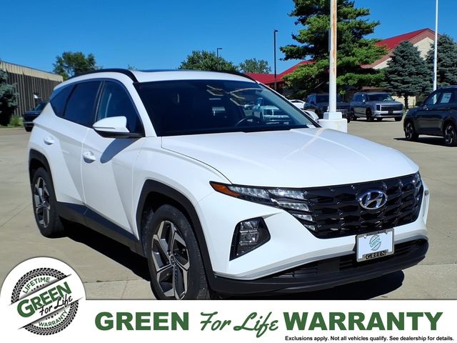 Serenity White Pearl 2023 Hyundai Tucson SEL FWD SUV / Crossover Front-Wheel Drive 8-Speed Automatic